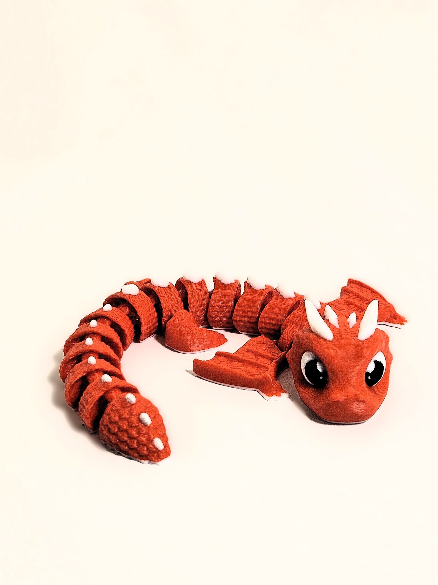 Red and White Party Dragon